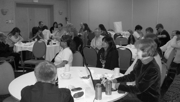 Attendees at the CFB Convention in May 2012.
