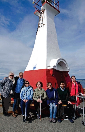 Members of CFB enjoying a sunny day in Victoria Photo courtesy of Daryl Jones