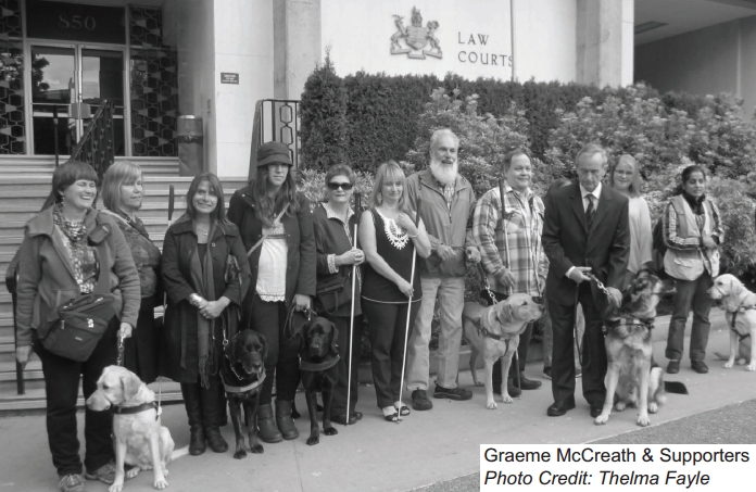 graeme mccreath supporters at courthouse